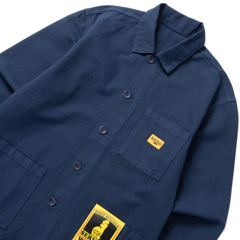 Service Works Canvas Chore Shirt Navy