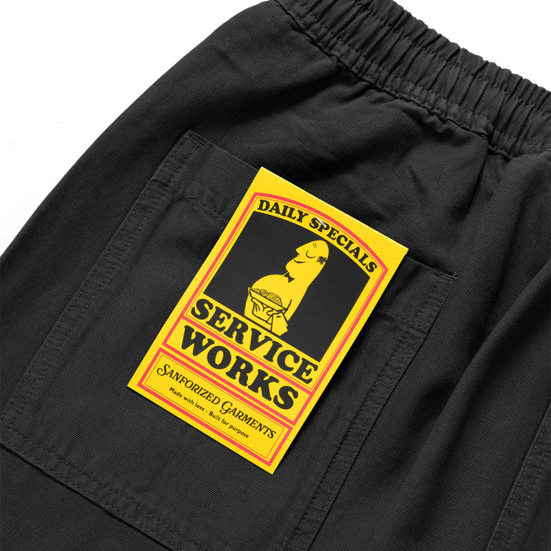 Service Works Classic Chef Pants Black