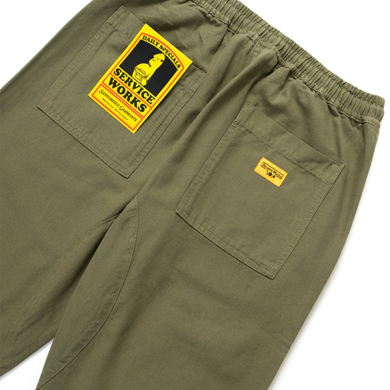 Service Works Classic Chef Pants Olive