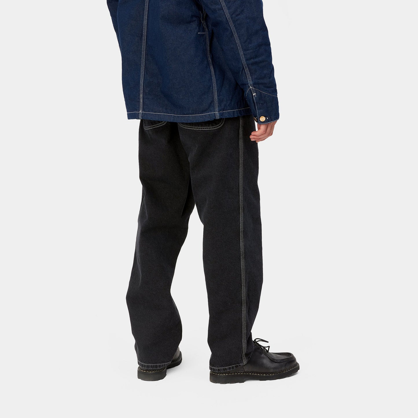 Carhartt WIP Simple Pant Black Stone Washed