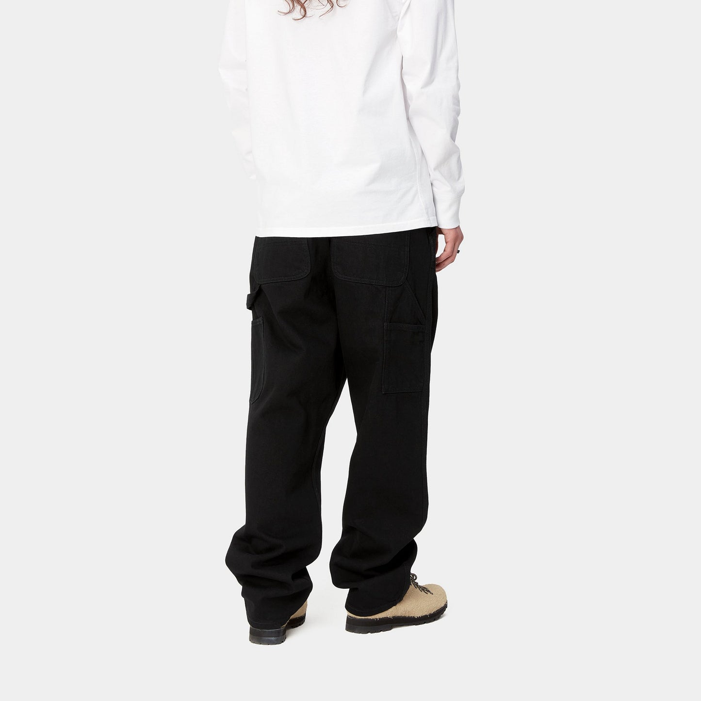 Carhartt WIP Single Knee Pant Black Rinsed
