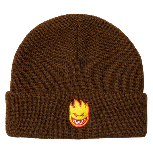 Spitfire Bighead Fill Cuff Beanie Brown/Red/Gold