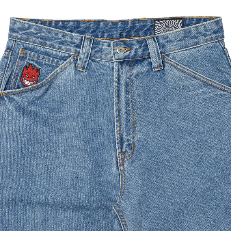 Spitfire Bighead Fill Denim Pants Medium Stone Wash