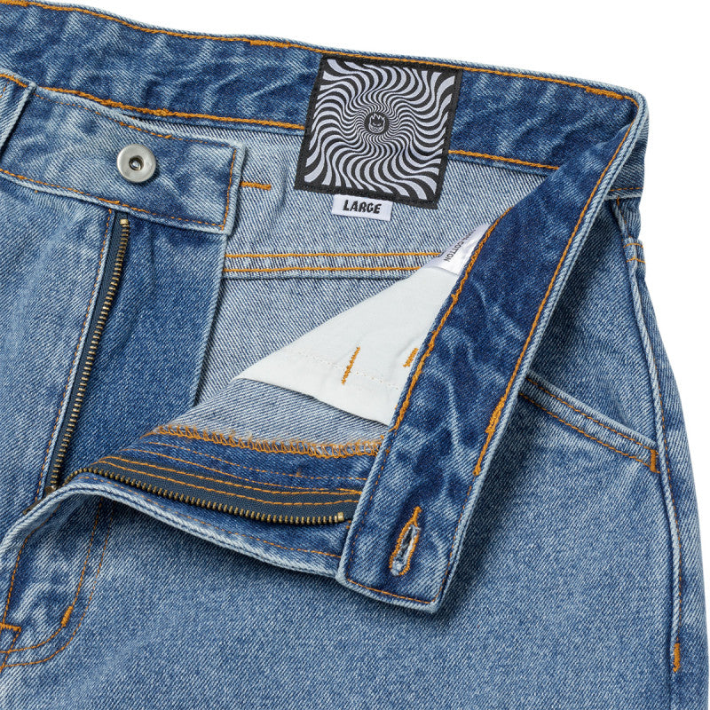 Spitfire Bighead Fill Denim Pants Medium Stone Wash