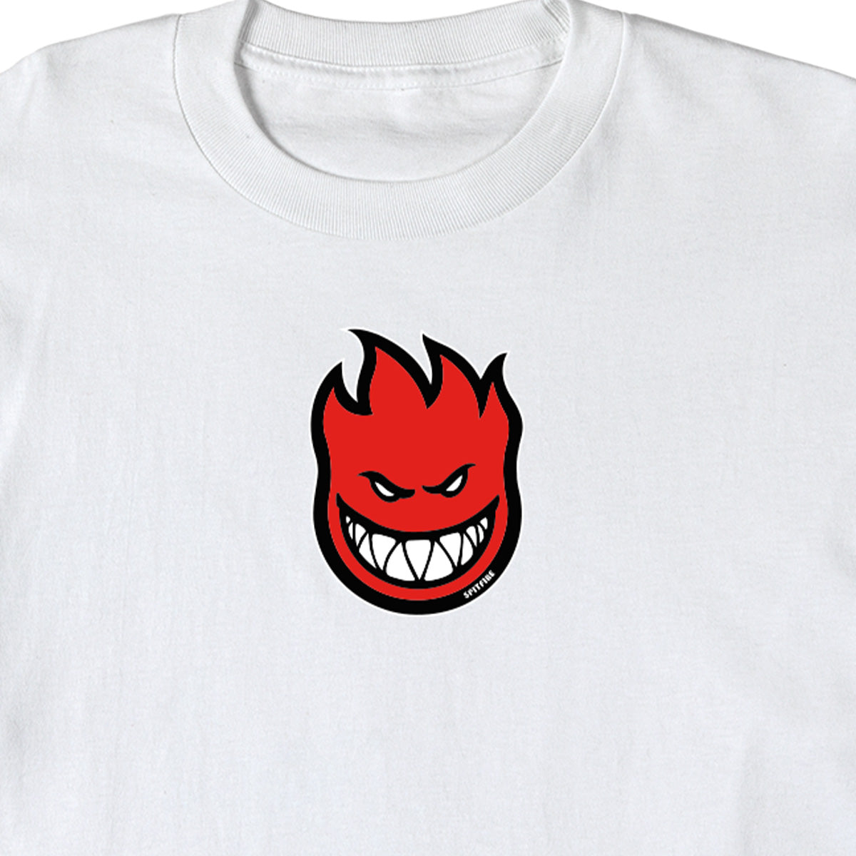 Spitfire Bighead Mid Fill Longsleeve T-Shirt White