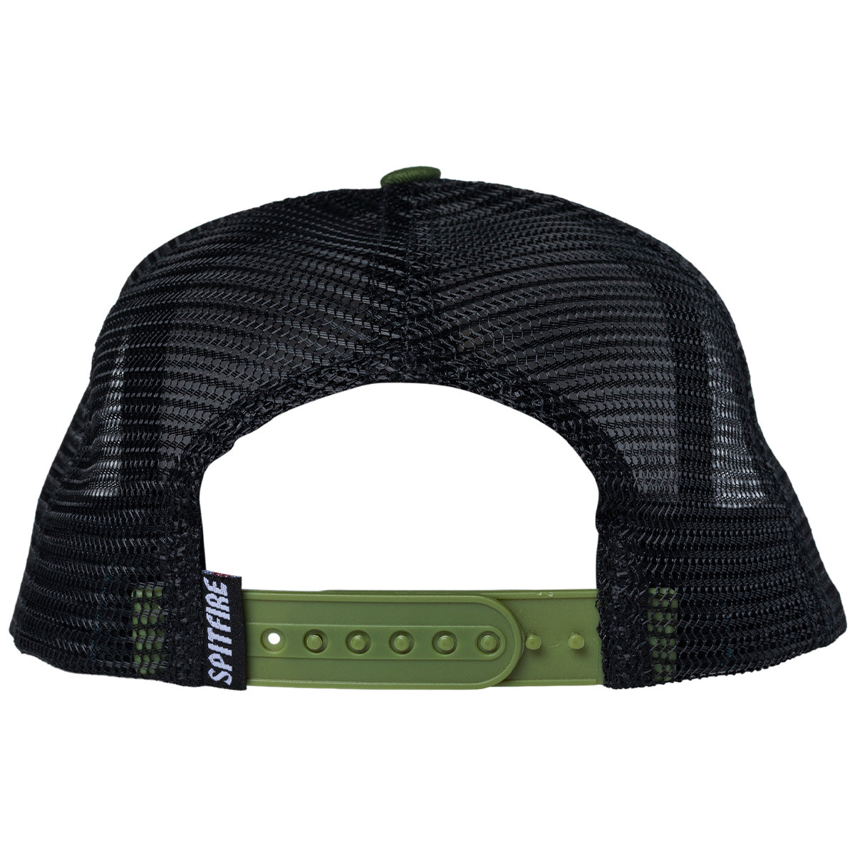 Spitfire Bighead Snapback Cap Olive(Twill)/Black(Mesh)