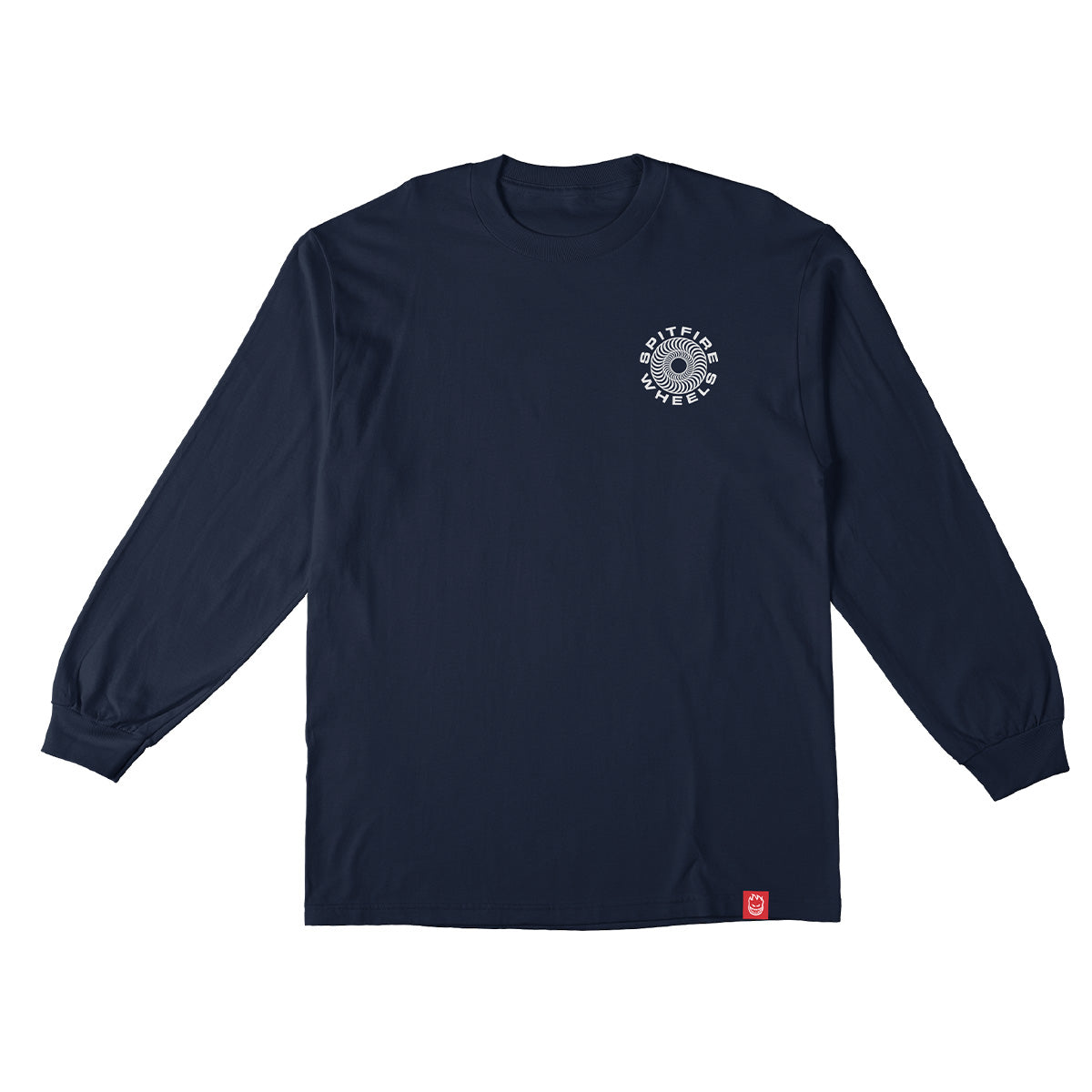 Spitfire Classic '87 Swirl Fill Longsleeve T-Shirt Navy