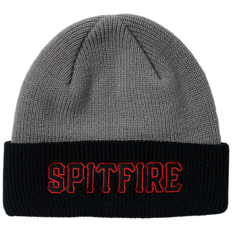 Spitfire Cuff Beanie Spitball Charcoal