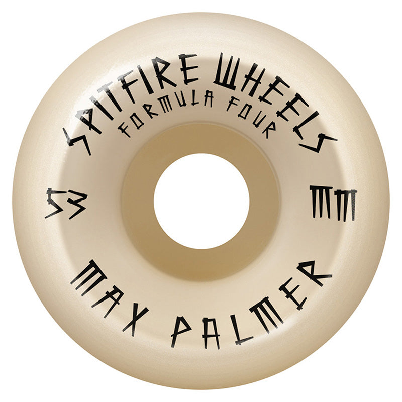 Spitfire Formula Four Max Palmer Spiked Conical Full Wheels 99D 53mm