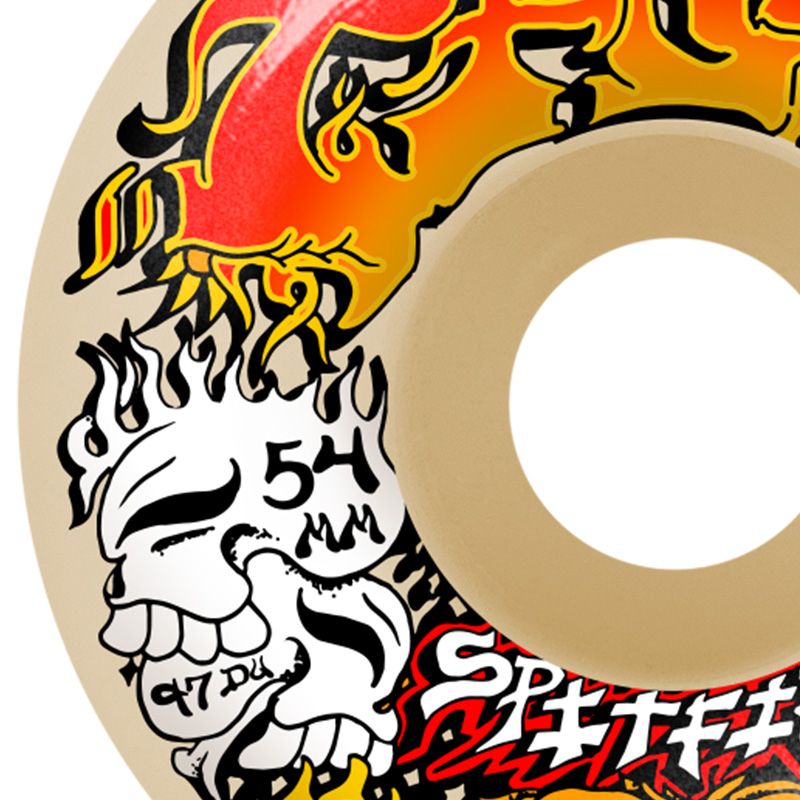 Spitfire Formula Four T-Funk Savie Radial Full Wheels 97D 54mm