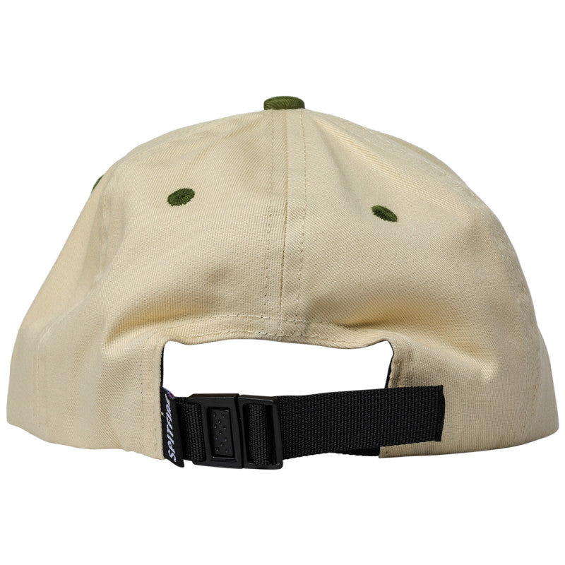 Spitfire Lil Bighead Strapback Natural/Olive/Red