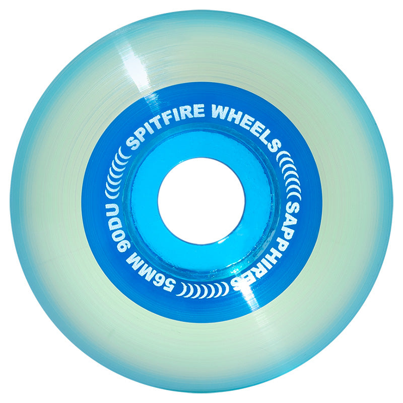 Spitfire Sapphire Wheels Clear Blue 90D 56mm