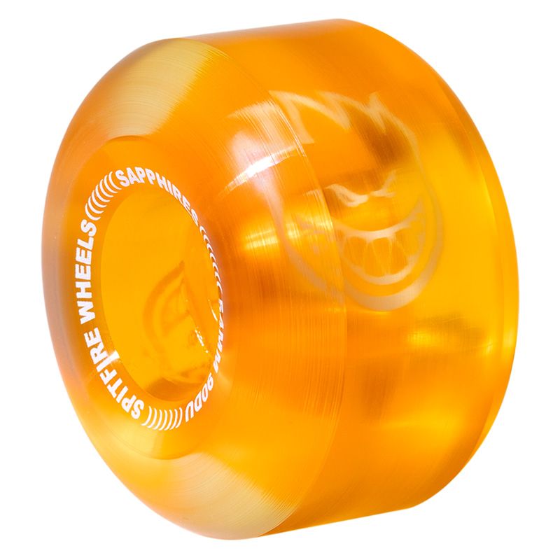 Spitfire Sapphire Wheels Clear Orange 90D 54mm