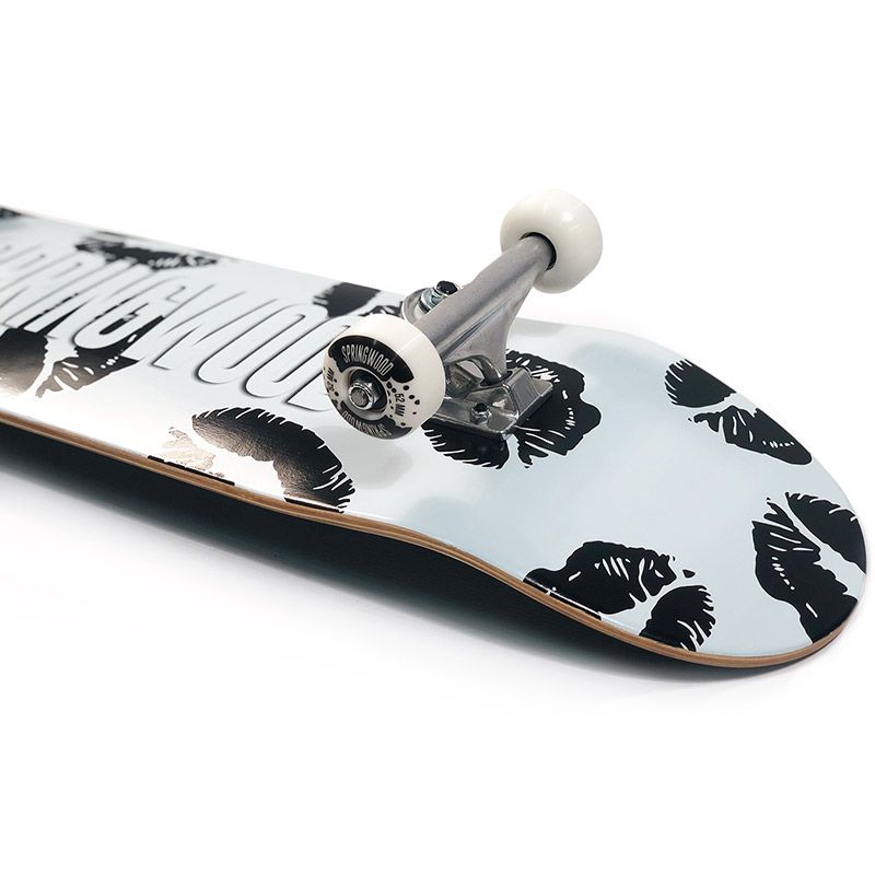 Springwood Black Kiss Complete Skateboard 8.25