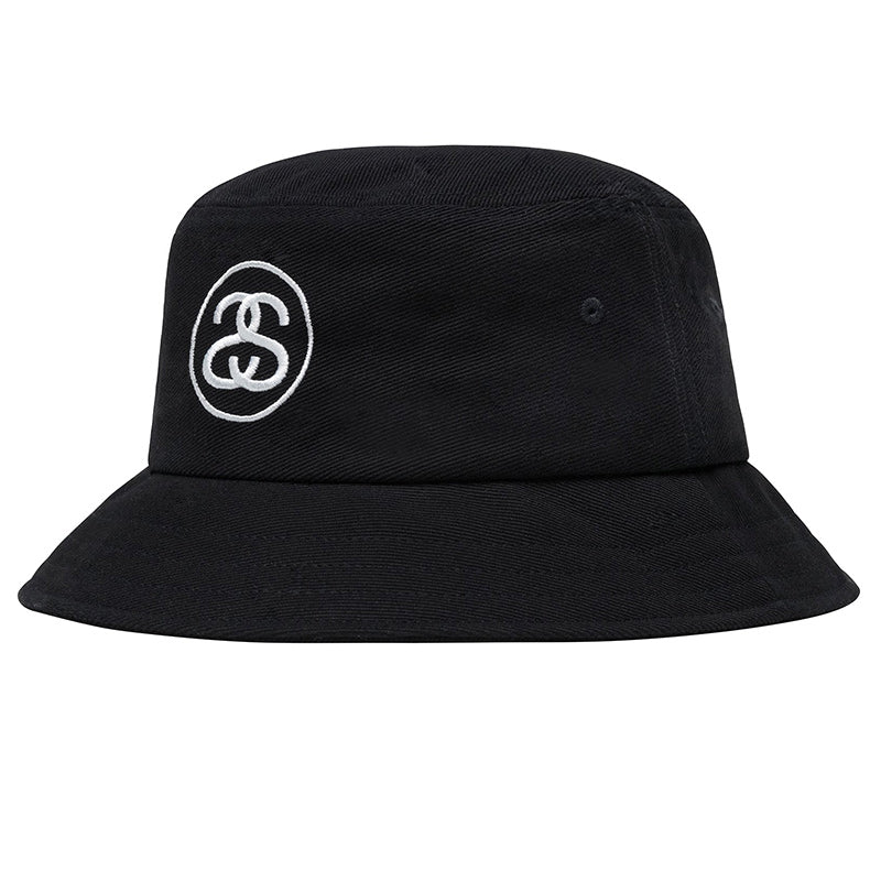 Stüssy Link Deep Bucket Hat Black