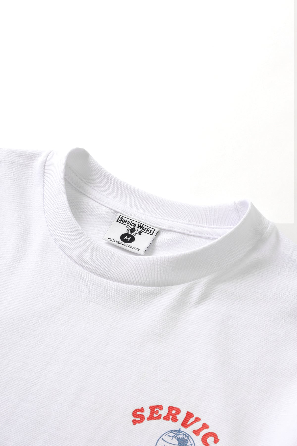 Service Works Organic Chefswear T-Shirt White