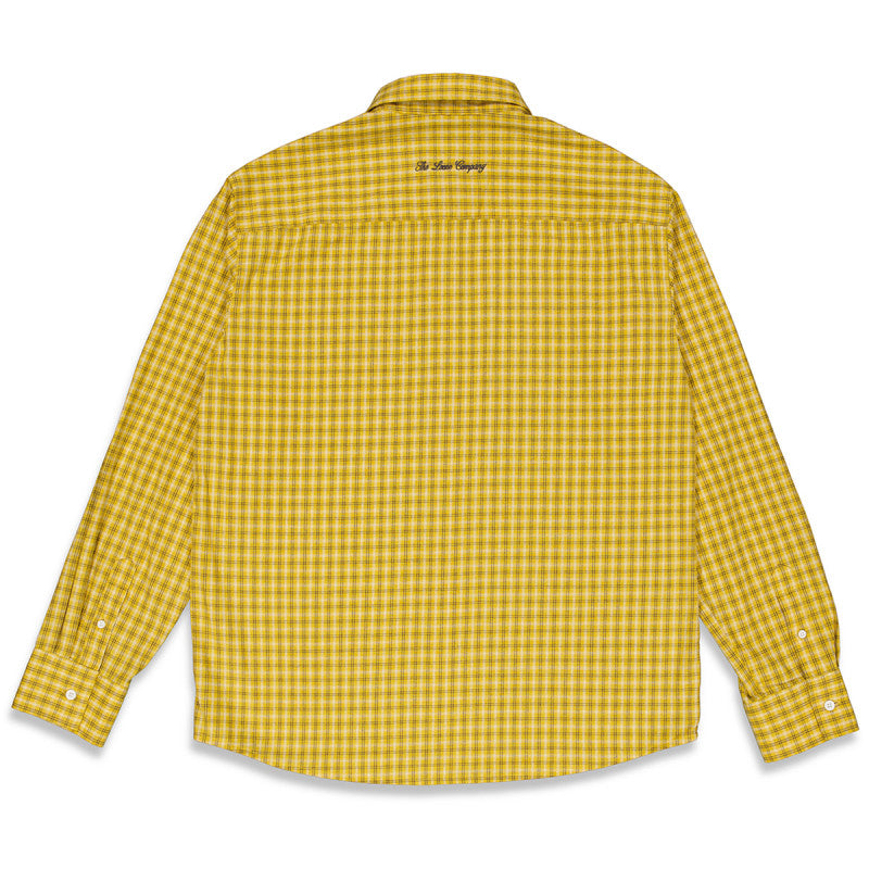 The Loose Company Toys Flannel Shirt Mustard Yellow