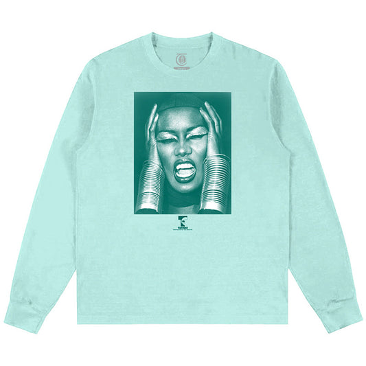 Theories Island Life Longsleeve T-Shirt Sage