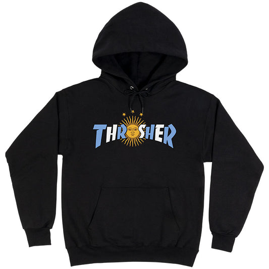 Thrasher Argentina Estrella Hoodie Black