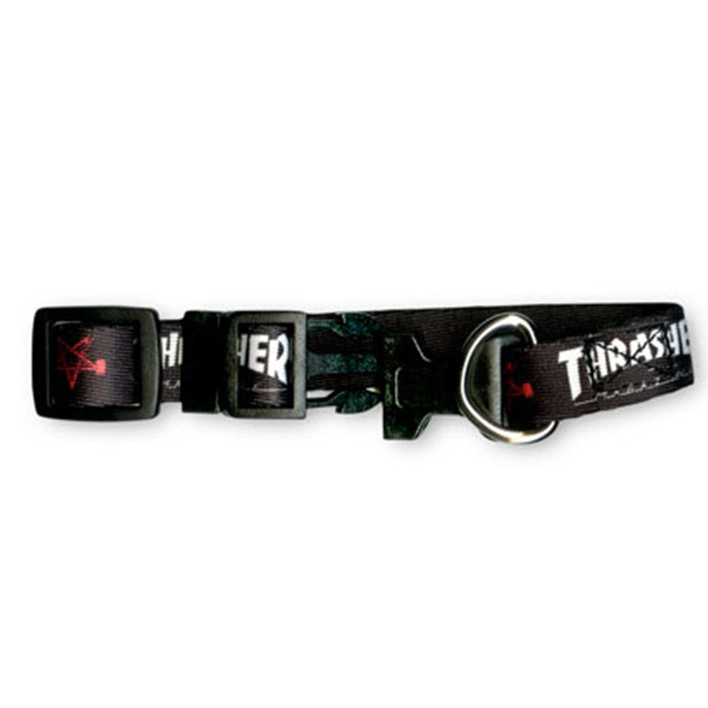 Thrasher Dog Collar Small 3/4 Black