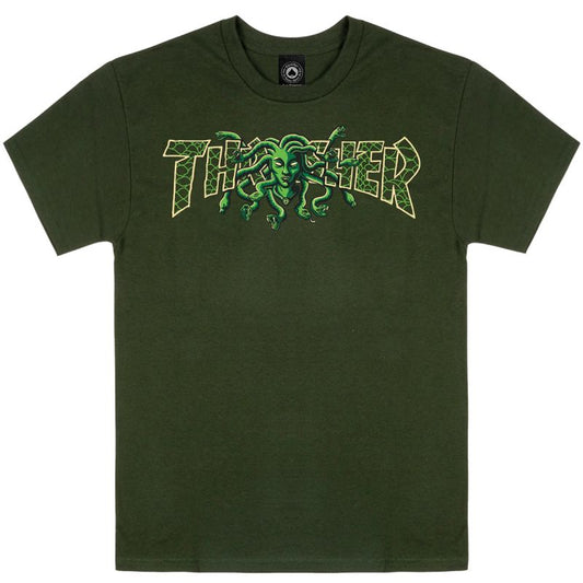 Thrasher Medusa T-Shirt Forest Green
