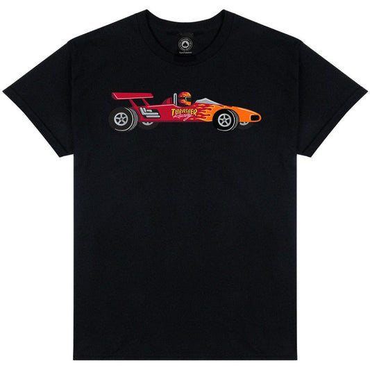 Thrasher Racecar T-Shirt Black