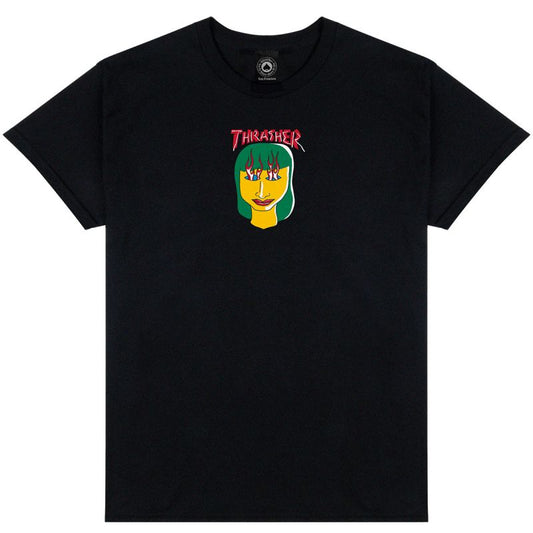Thrasher Talk Shit By Gonz T-Shirt Black