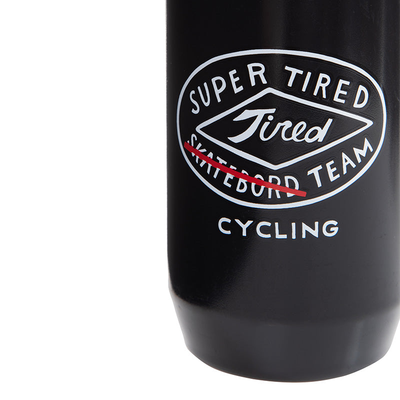 Tired Cycling Team Bidon Black