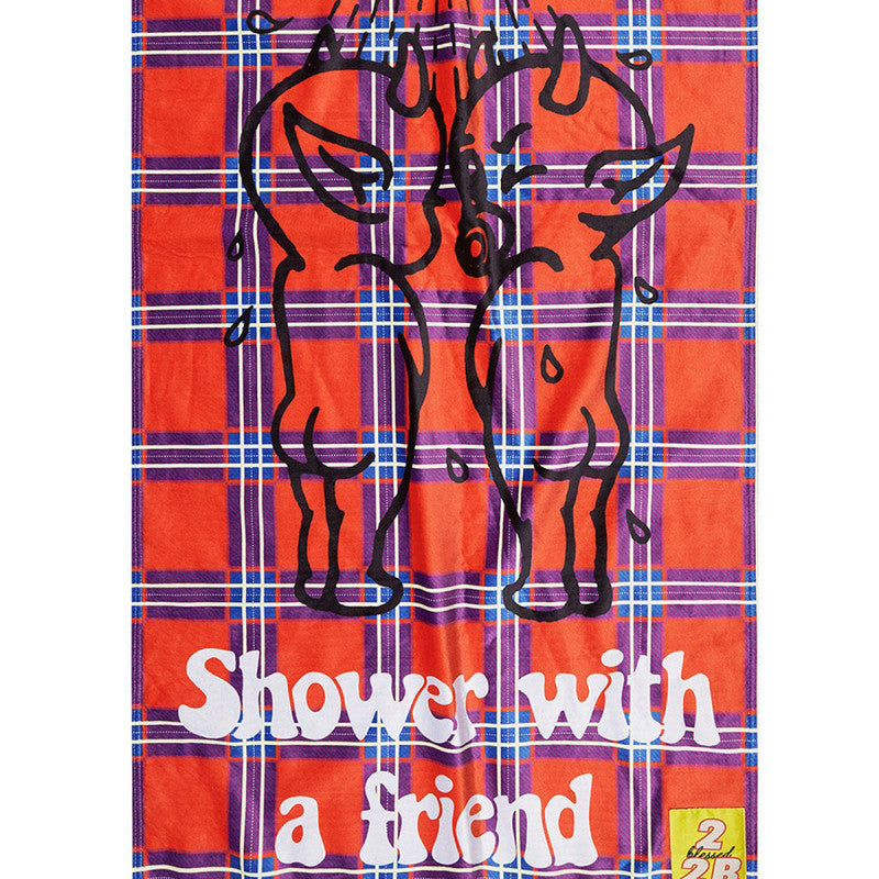 Token Save Water Beach Towel Multi