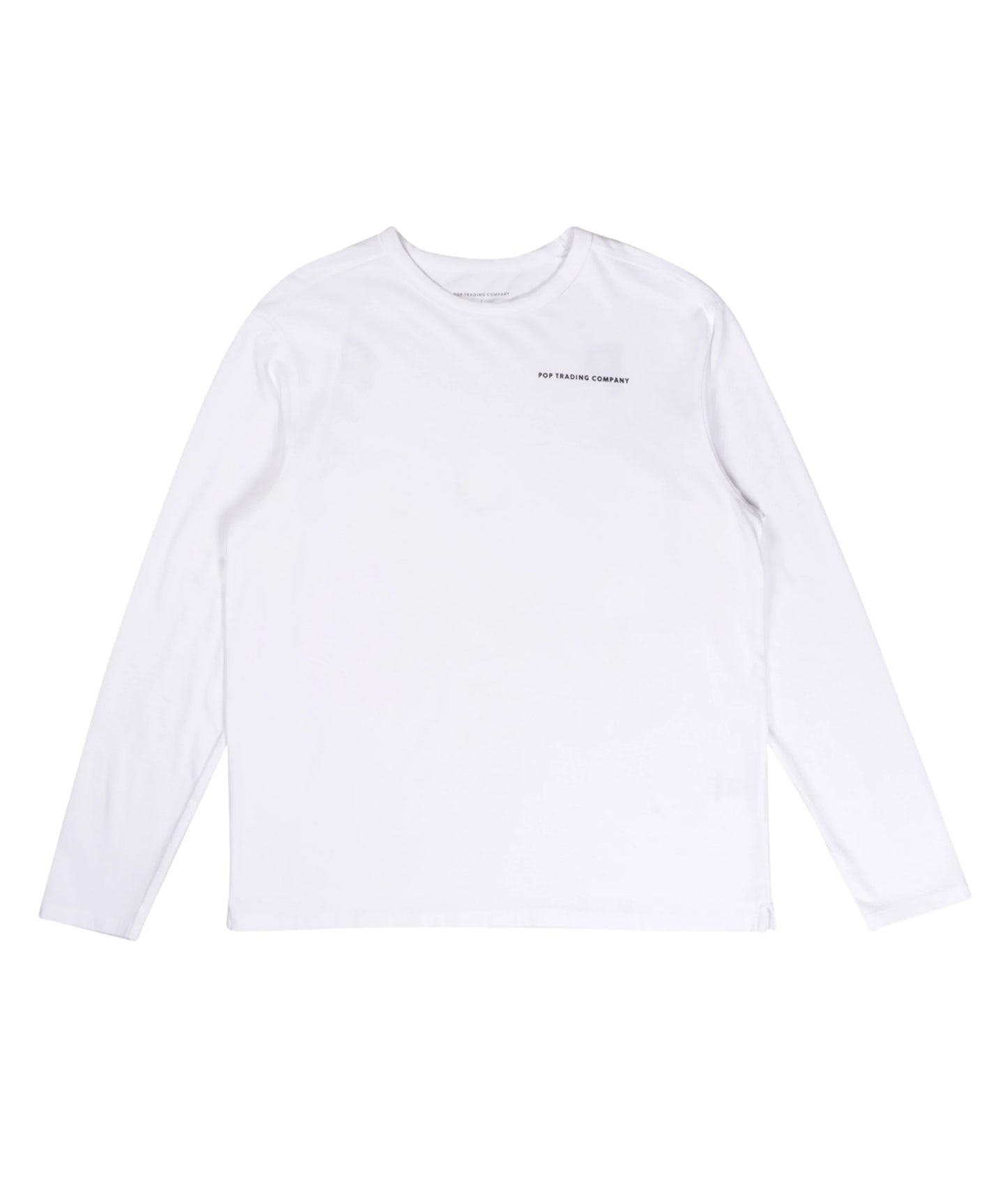 POP Logo Longsleeve T-Shirt White/Black