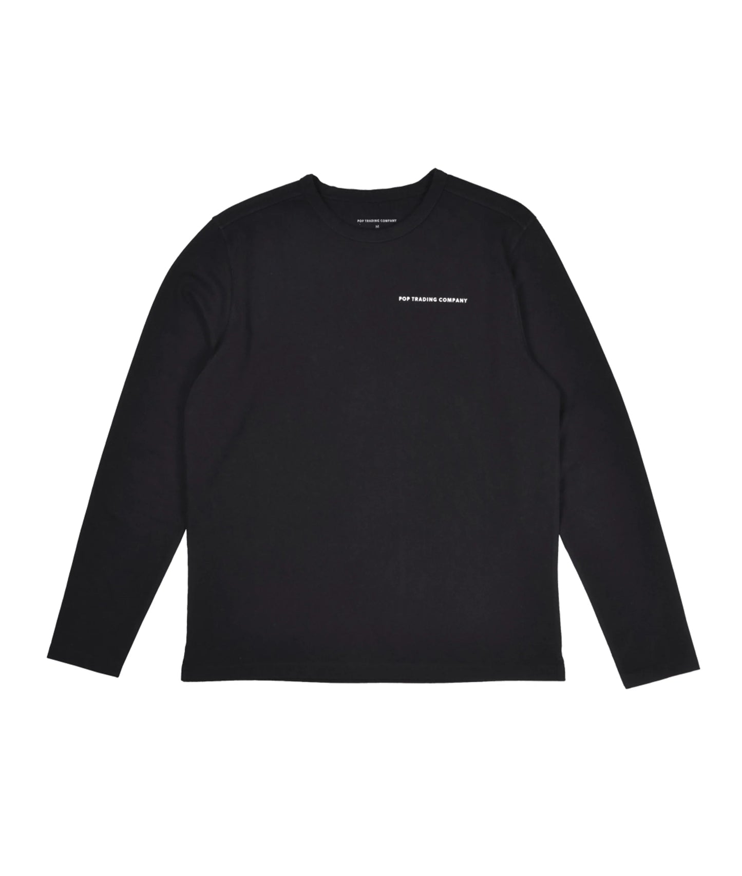 POP Logo Longsleeve T-Shirt Black/White