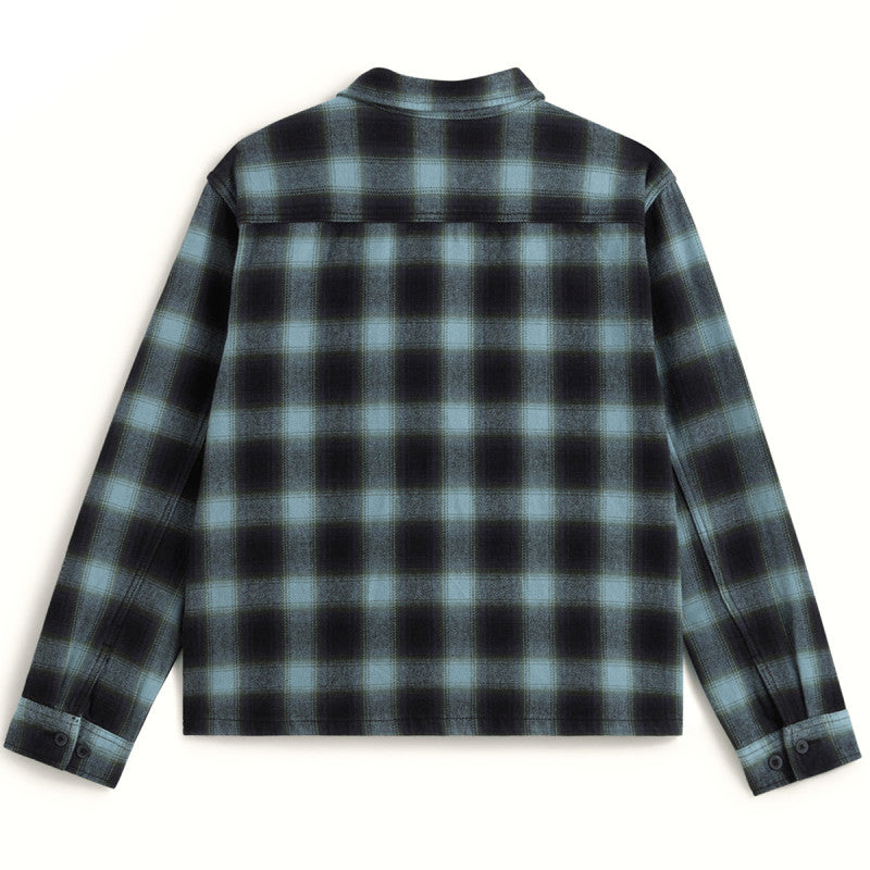 Vans Crestmont Plaid Shacket Parisian Night