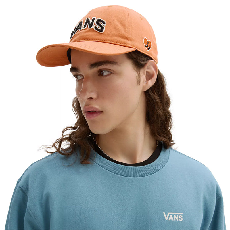 Vans Off The Wall Curved Bill Jock Cap Harvest Pumpkin