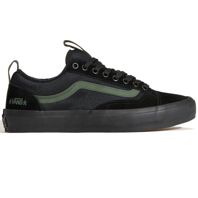 Vans Skate Old Skool 36 + Atiba Black/Dark Green