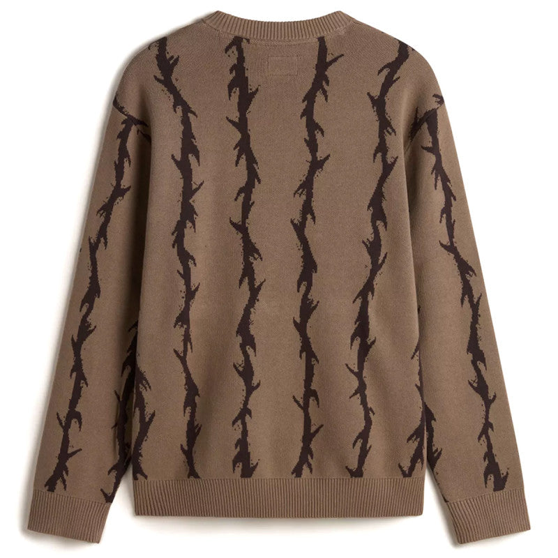 Vans Skate Thorn Sweater Walnut