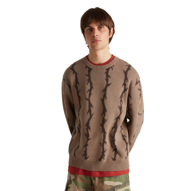 Vans Skate Thorn Sweater Walnut