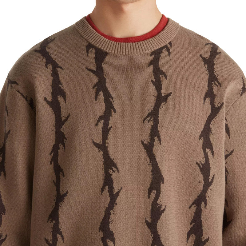 Vans Skate Thorn Sweater Walnut