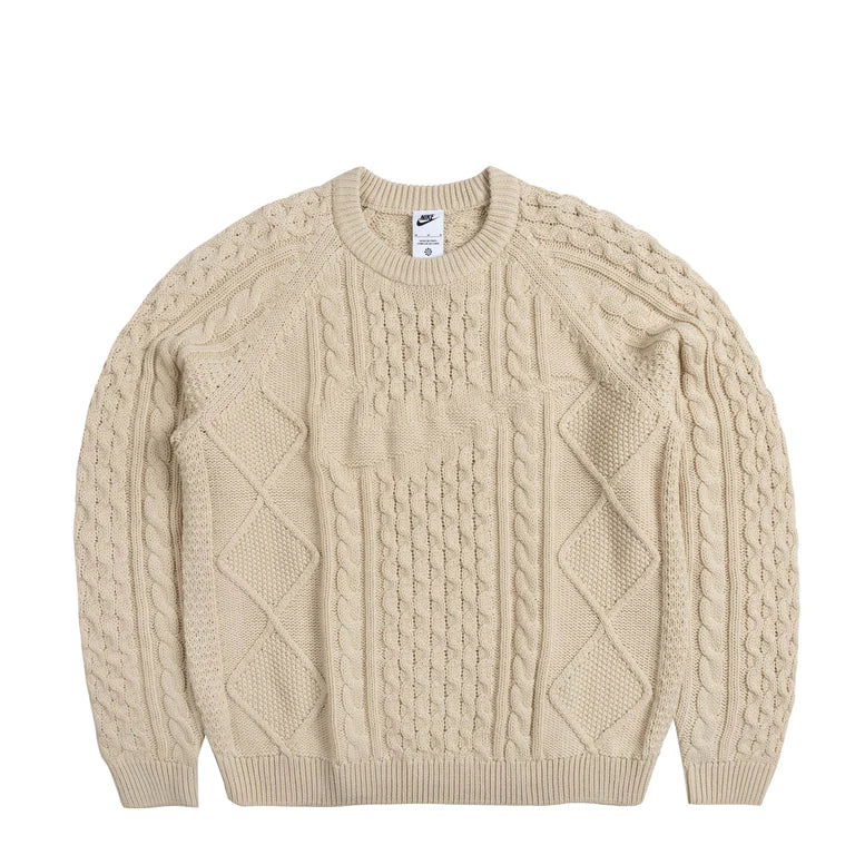 Nike SB Cable Knit Sweater Rattan