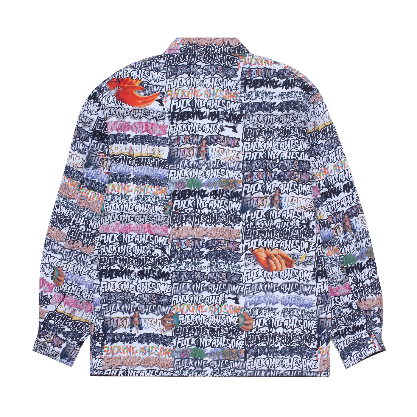 Fucking Awesome Reversible Chore Jacket Denim/Aop
