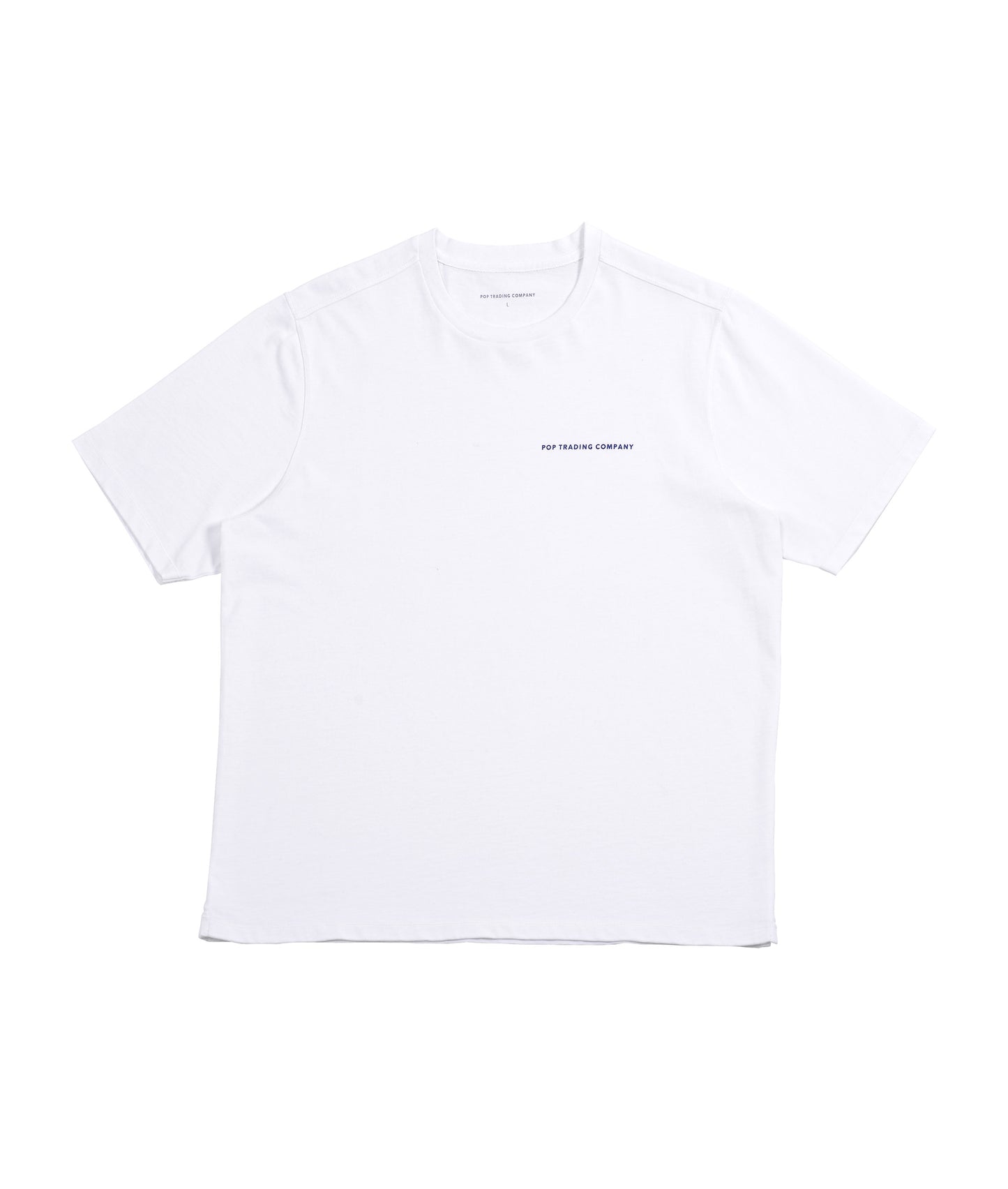 POP Logo T-Shirt White Limoges