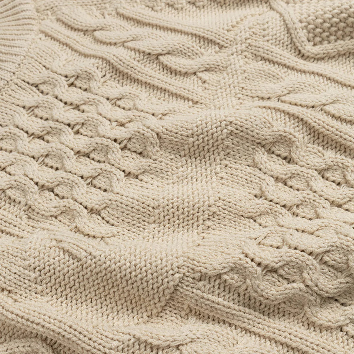 Nike SB Cable Knit Sweater Rattan