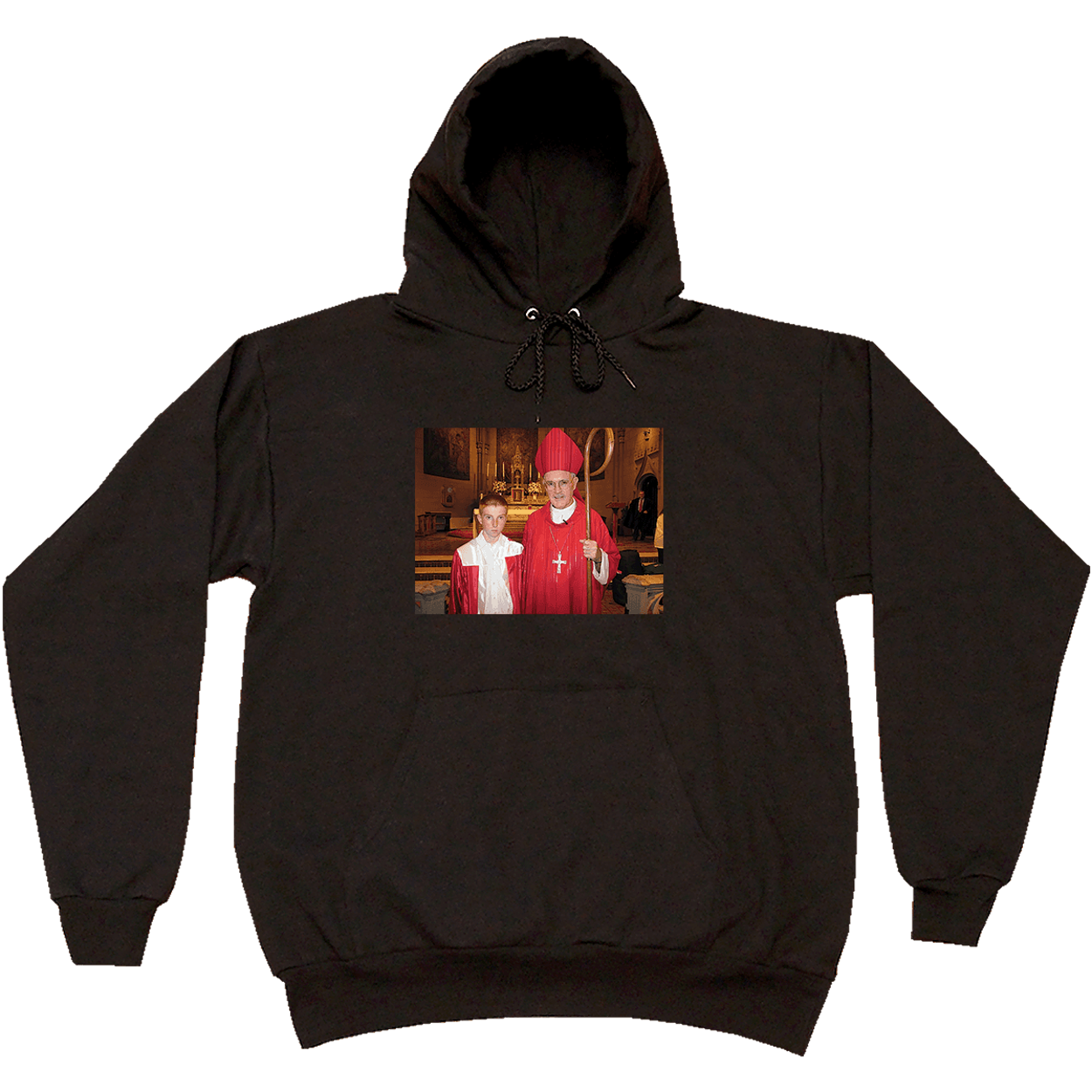 Paradise NYC Aidan And Pope Hoodie Black