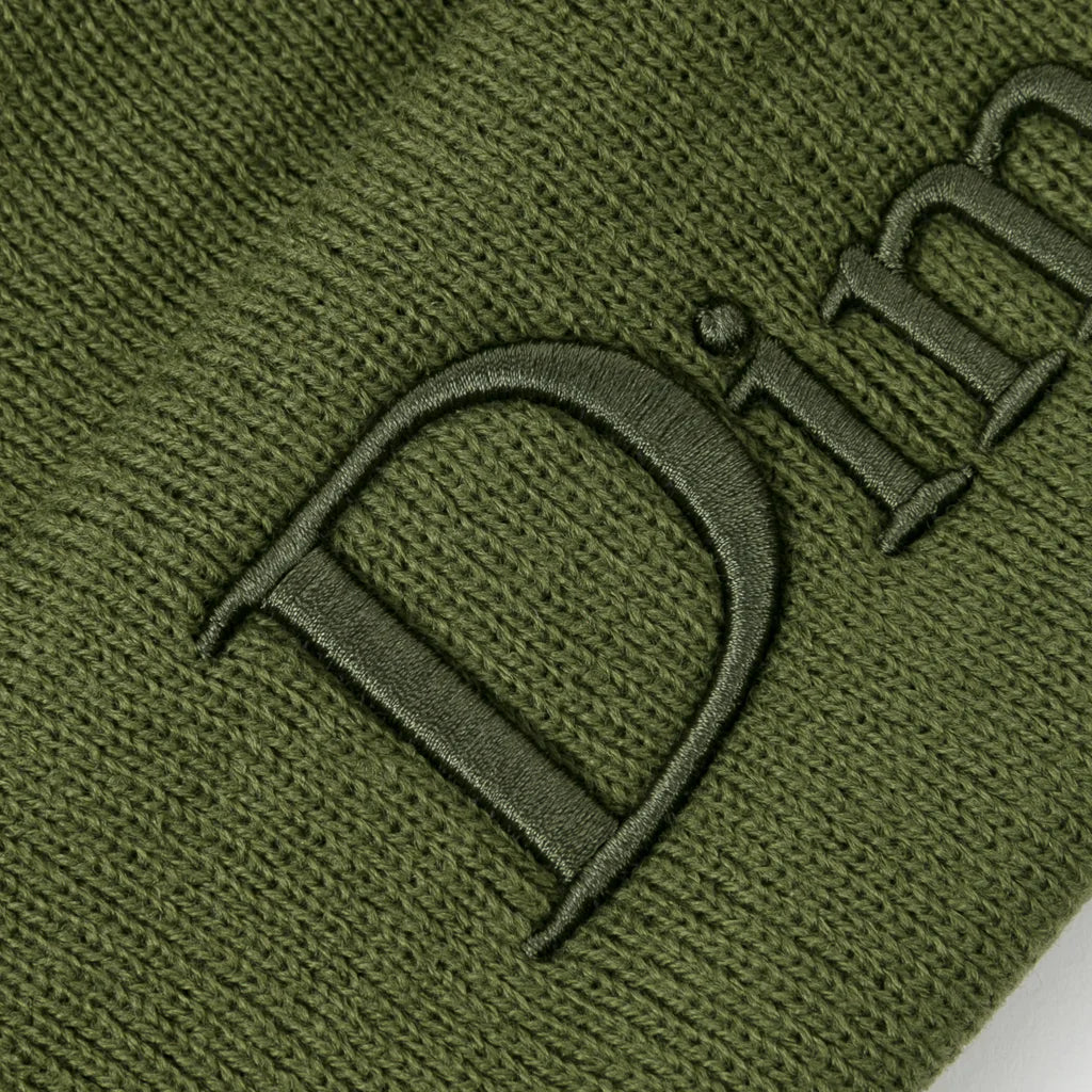 Dime Classic 3D Beanie Olive Green