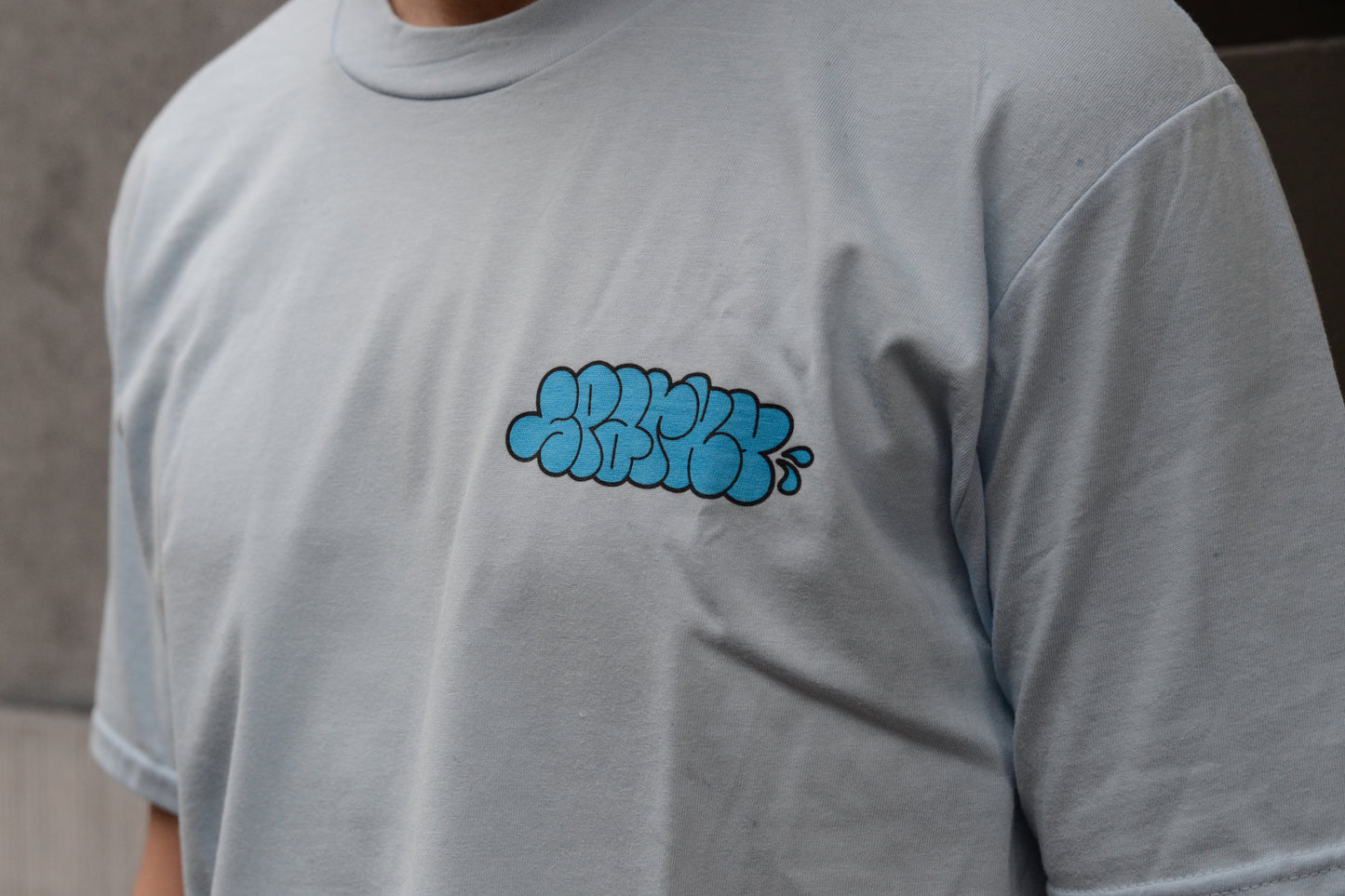 Sparky X Same Wall T-Shirt Light Blue