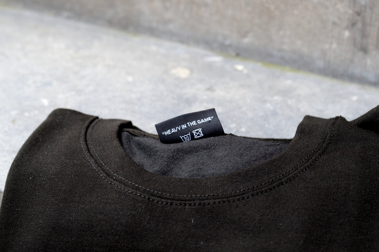 Sparky EMB II Crewneck Black