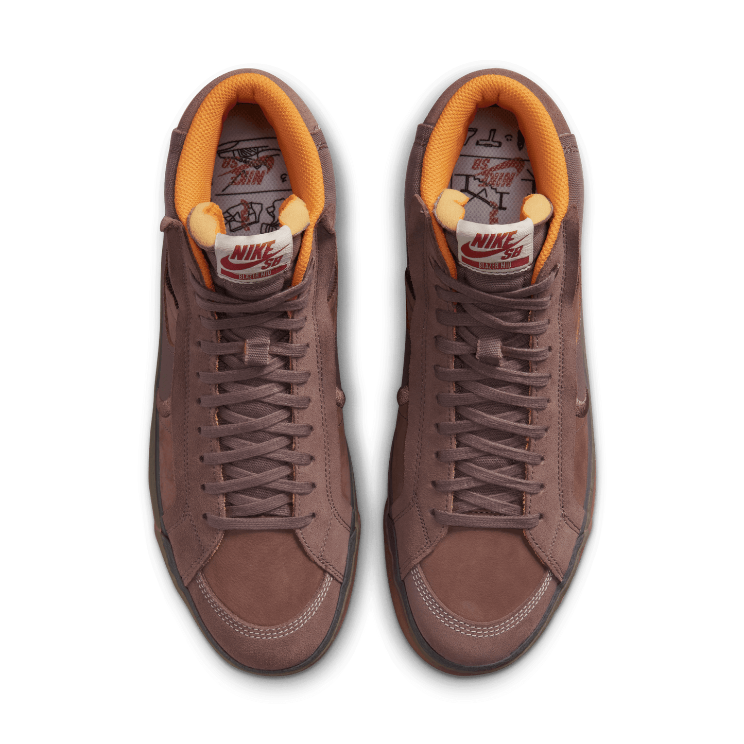 Nike SB Blazer Mid Prm Plus Plum Eclipse/Plum Eclipse/Kumquat