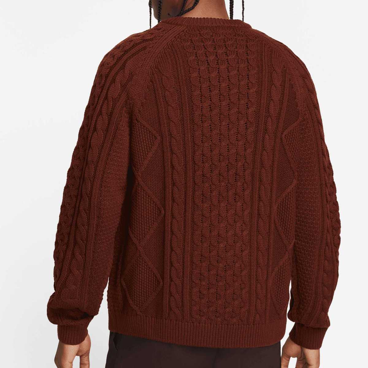 Nike SB Life Crewneck Sweater Oxen Brown