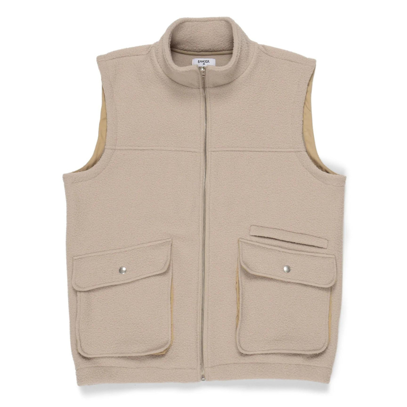 Dancer D6 Fleece Vest Natural