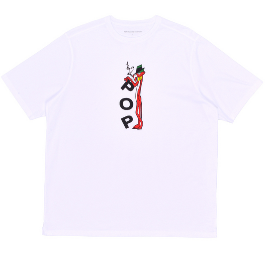 POP Cool Cat T-Shirt White
