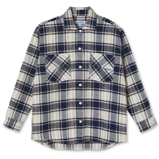 Polar Big Boy Flannel Shirt Navy